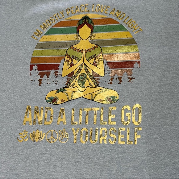 Gray Tee Dress - Size 2XL - 100% Cotton - Picture 5 of 14